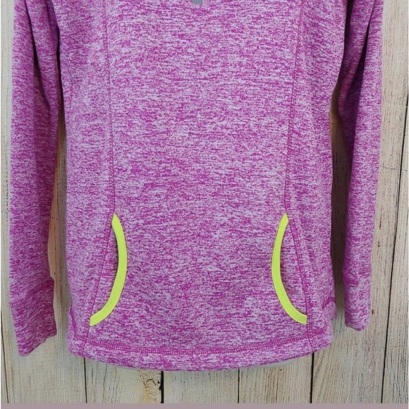 IVORY ELLA Heathered Purple Performance Pullover - Picture 5 of 8